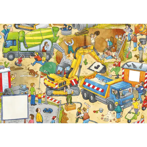 Schmidt Spiele Wo ist das blaue Auto? 3x24 Teile Kinderpuzzle Fabrik Onlineshop