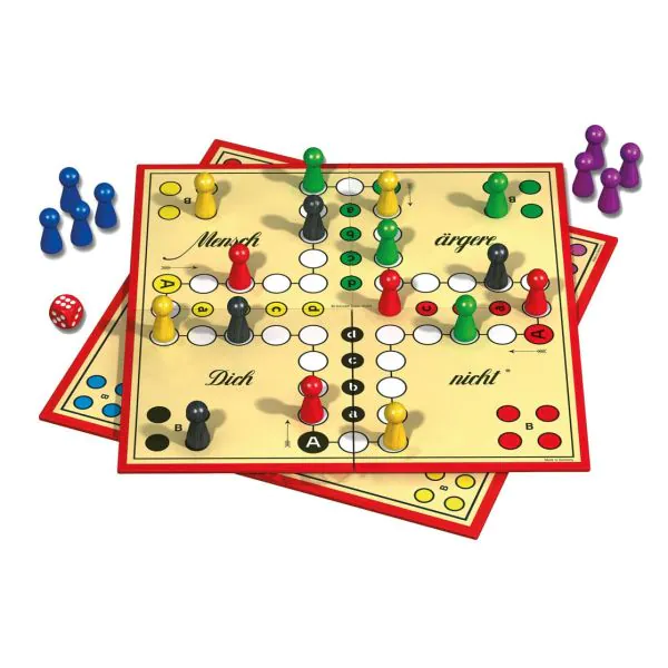Schmidt Spiele Mensch ärgere Dich nicht® mit großen Spielfiguren Große Rabatte