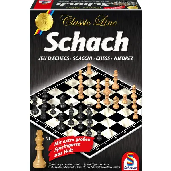 Schmidt Spiele Schach mit extra großen Spielfiguren Neuheiten