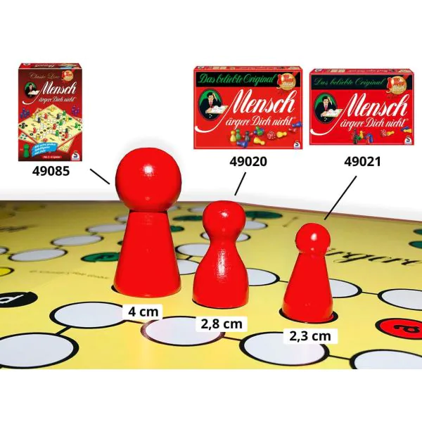 Schmidt Spiele Mensch ärgere Dich nicht® - Standardausgabe Kauf eins, bekomm eins gratis