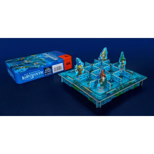 Schmidt Spiele Drei Magier®: Das magische Labyrinth, Reisespiel in der Metalldose Sonderangebote