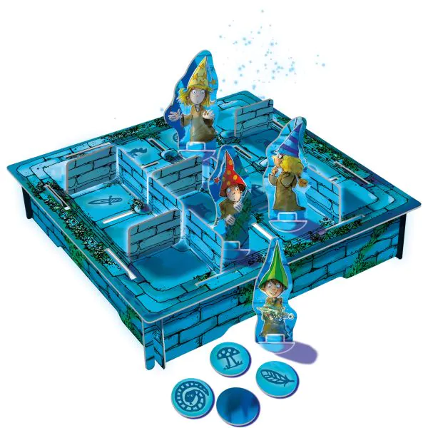 Schmidt Spiele Drei Magier®: Das magische Labyrinth, Reisespiel in der Metalldose Sonderangebote