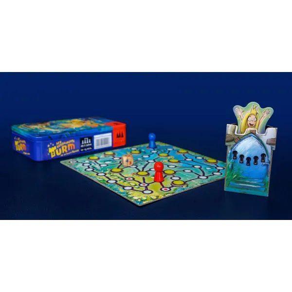 Schmidt Spiele Drei Magier®: Der verzauberte Turm, Reisespiel in der Metalldose Riesige Ersparnisse