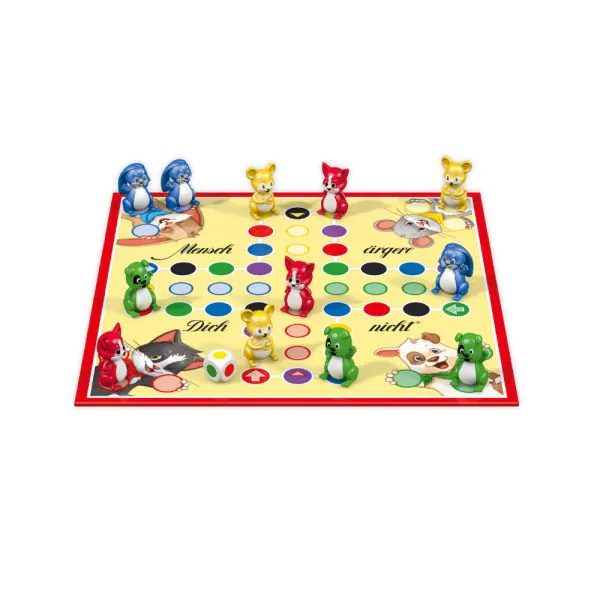 Schmidt Spiele Meine Lieblingsspiele: Mensch ärgere Dich nicht® Kids (mit 3D-Spielfiguren) Begrenzte Freigabe