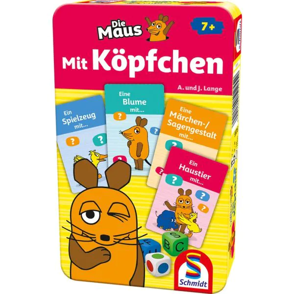 Schmidt Spiele Die Maus - Mit Köpfchen, Kinderspiel 50% Rabatt mit kostenlosem Versand