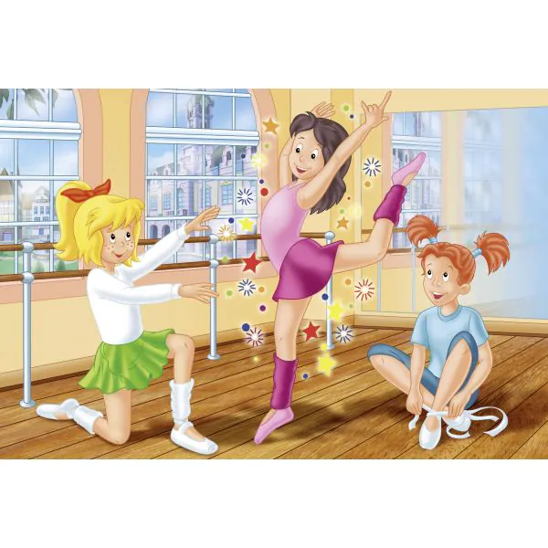 Schmidt Spiele Bibi Blocksberg: In der Ballettschule, 60 Teile Kinderpuzzle Online