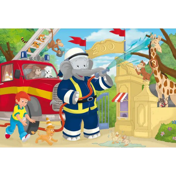 Schmidt Spiele Benjamin Blümchen: Immer im Einsatz, 3x48-teiliges Kinderpuzzle Angebote