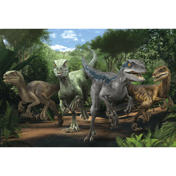 Schmidt Spiele Jurassic World: Camp Cretaceous - Das Velociraptor Rudel, 100 Teile Kinderpuzzle Günstiger Verkauf