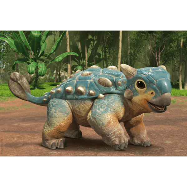 Schmidt Spiele Jurassic World: Camp Cretaceous - Der Ankylosaurus Bumpy, 60 Teile Kinderpuzzle Meist gekauft