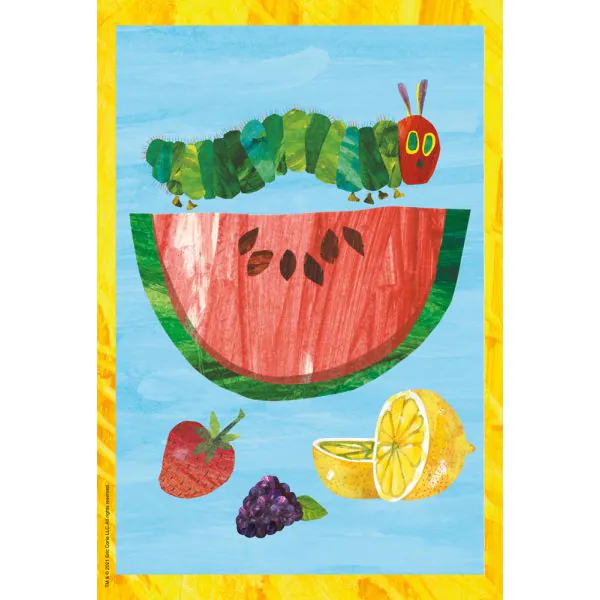Schmidt Spiele Die kleine Raupe Nimmersatt: Raupe-Kokon-Schmetterling, 3x24 Teile Kinderpuzzle Kostenloser Versand