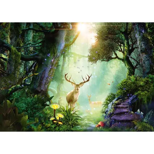 Schmidt Spiele Georgia Fellenberg: Rehe im Wald, 1.000 Teile Puzzle Fabrik Onlineshop