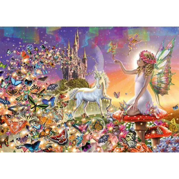 Schmidt Spiele Märchenhaftes Zauberland, 1.500 Teile Puzzle Sonderangebot