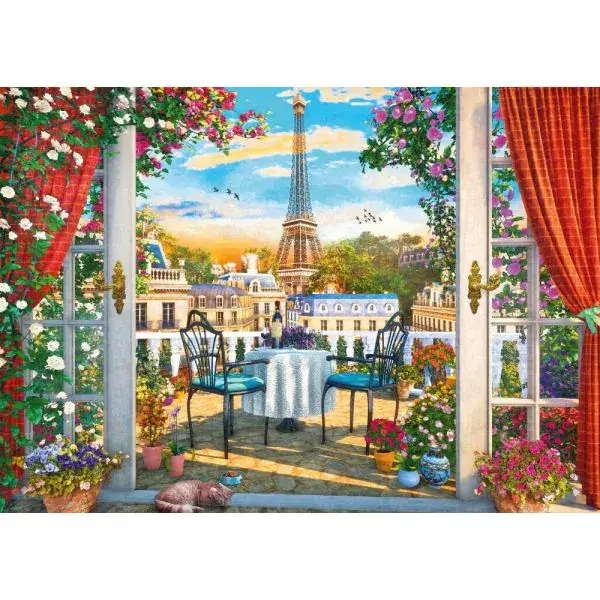 Schmidt Spiele Terrasse in Paris, 1.000 Teile Puzzle Großer Ausverkauf