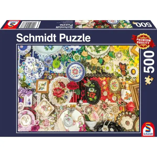 Schmidt Spiele Schmuckschätzchen, 500 Teile Puzzle Begrenztes Angebot