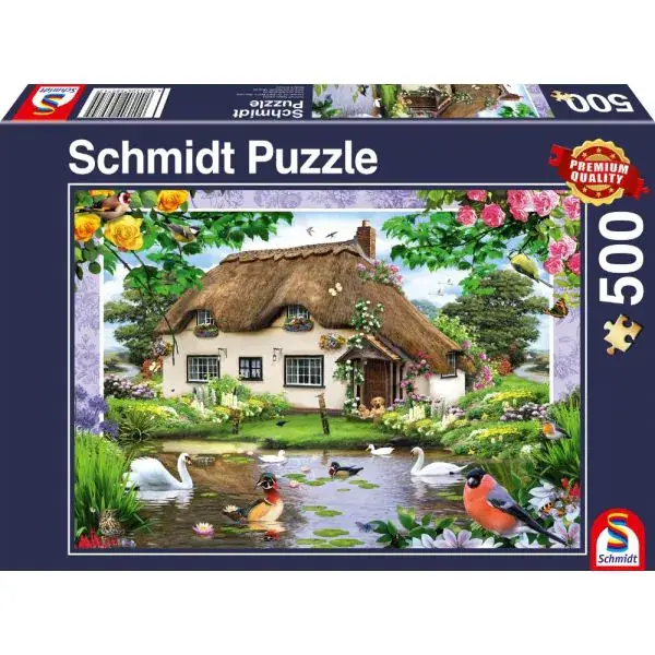 Schmidt Spiele Romantisches Landhaus, 500 Teile Puzzle Online Shopping