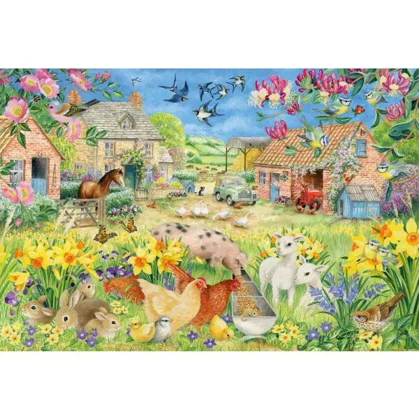 Schmidt Spiele Mein kleiner Bauernhof, 60 Teile Kinderpuzzle Preisnachlass