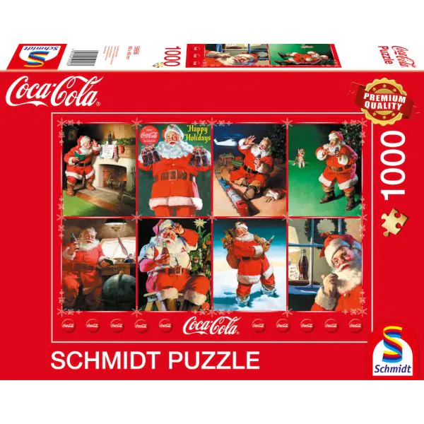 Schmidt Spiele Coca Cola: Santa Claus, 1.000 Teile Puzzle Saisonschlussverkauf
