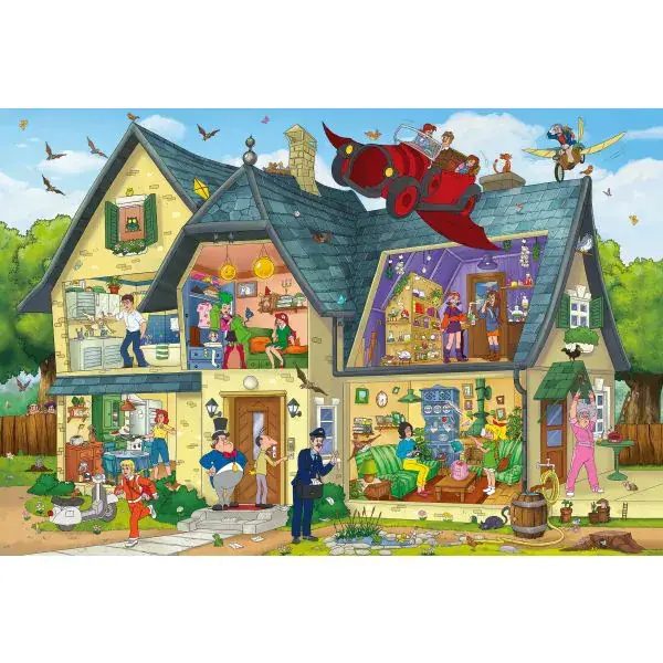 Schmidt Spiele Bibi Blocksberg: Bei Blocksbergs ist was los!, 100 Teile Kinderpuzzle Osterangebot