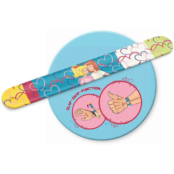 Schmidt Spiele Bibi & Tina: Pferdeglück, 100 Teile Kinderpuzzle mit Add-on (inkl. Slap Snap Band bunt) Neueste Mode