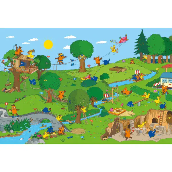 Schmidt Spiele Die Maus: Im Spielpark, 100 Teile Kinderpuzzle Exklusive Angebote