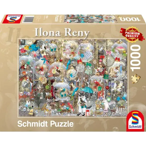 Schmidt Spiele Ilona Reny: Traumhaftes Dekor, 1.000 Teile Puzzle Saisonale Angebote