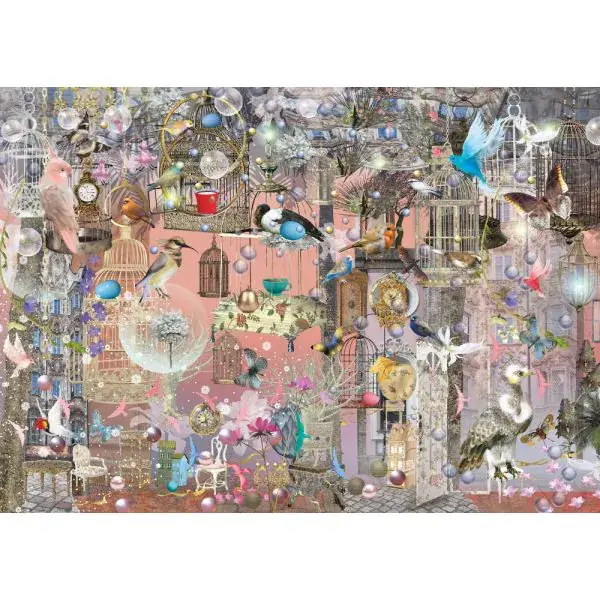 Schmidt Spiele Ilona Reny: Schönheit in Rosé, 1.000 Teile Puzzle Räumungsverkauf