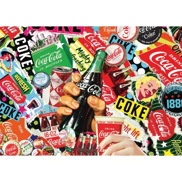 Schmidt Spiele Coca Cola: is it!, 1.000 Teile Puzzle Kauf eins, bekomm eins gratis