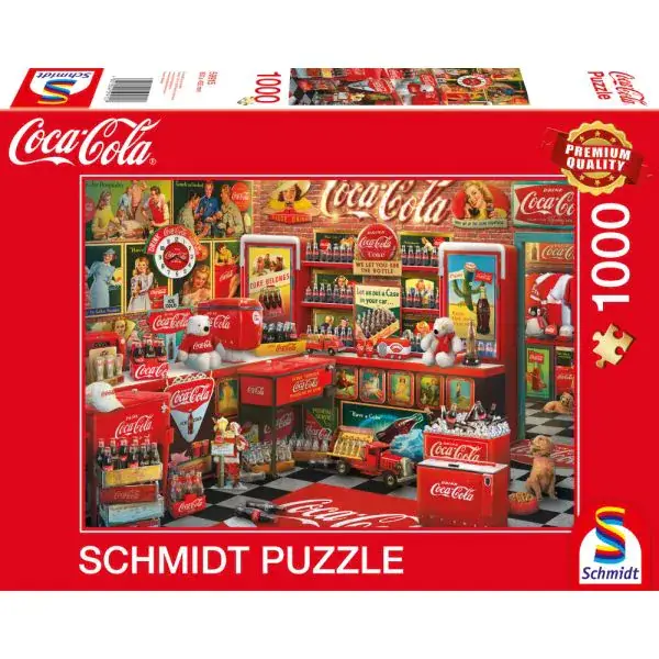 Schmidt Spiele Coca Cola: Nostalgie, 1.000 Teile Puzzle Tägliche Deals