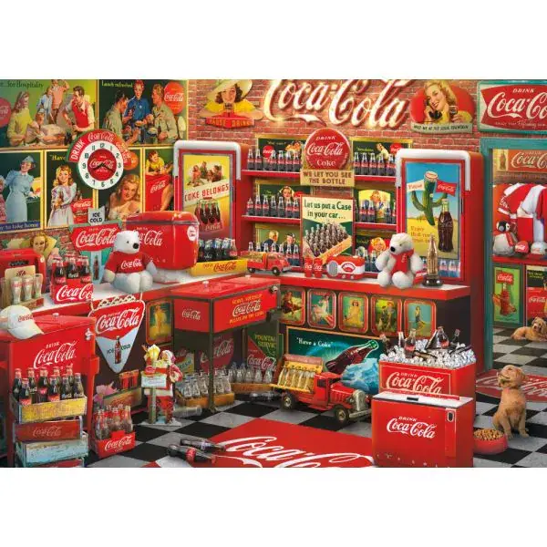 Schmidt Spiele Coca Cola: Nostalgie, 1.000 Teile Puzzle Tägliche Deals