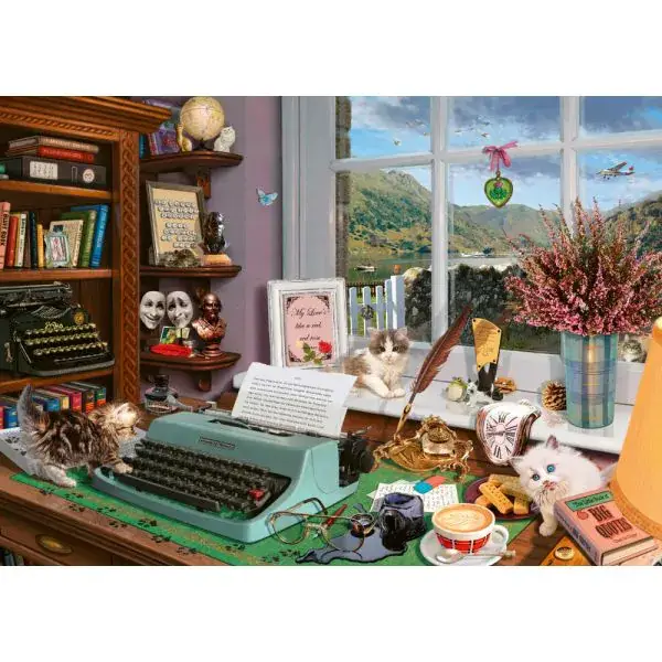 Schmidt Spiele Steve Read: Secret Puzzles - Am Schreibtisch, 1.000 Teile Puzzle VIP-Rabatte