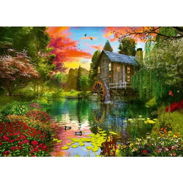 Schmidt Spiele Die Wassermühle, 1.000 Teile Puzzle Bis zu 50% Rabatt