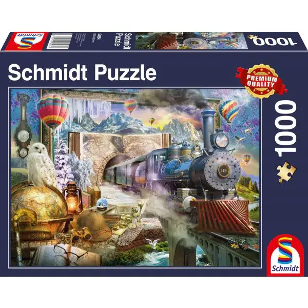 Schmidt Spiele Magische Reise, 1.000 Teile Puzzle Nur für heute