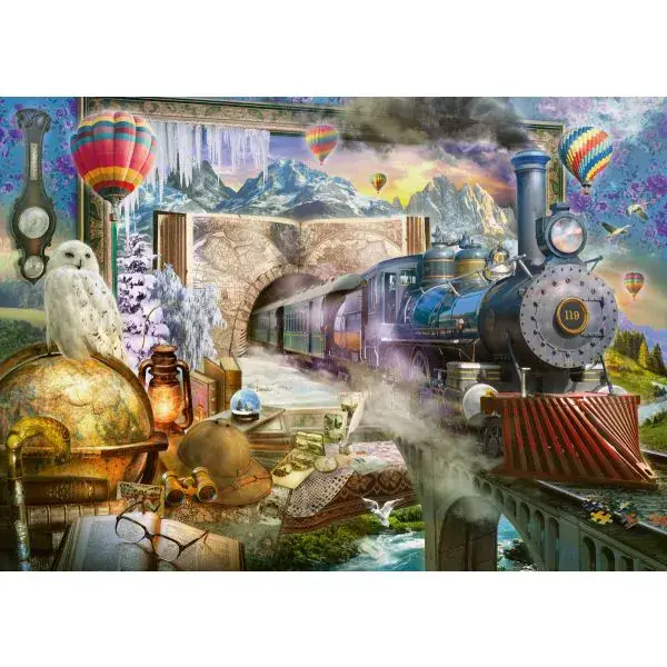 Schmidt Spiele Magische Reise, 1.000 Teile Puzzle Nur für heute