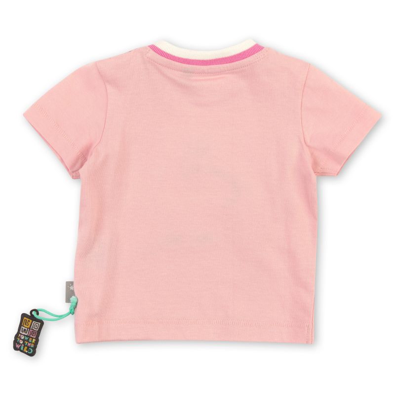Sigikid Baby T-Shirt, zartrosa mit Giraffen Motiv Top Angebot