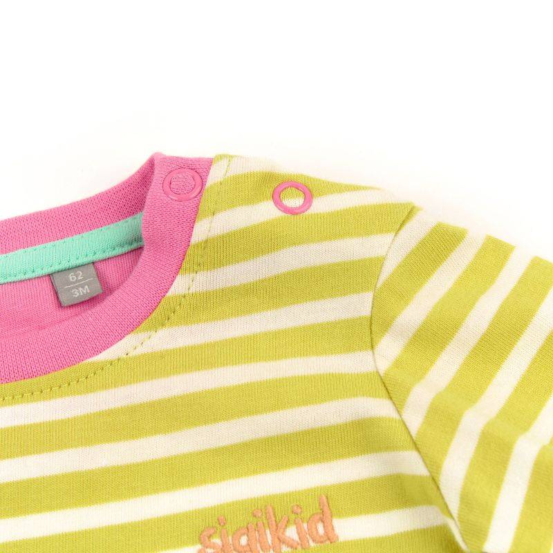 Sigikid Baby T-Shirt geringelt mit Krokodil Motiv Neuheiten