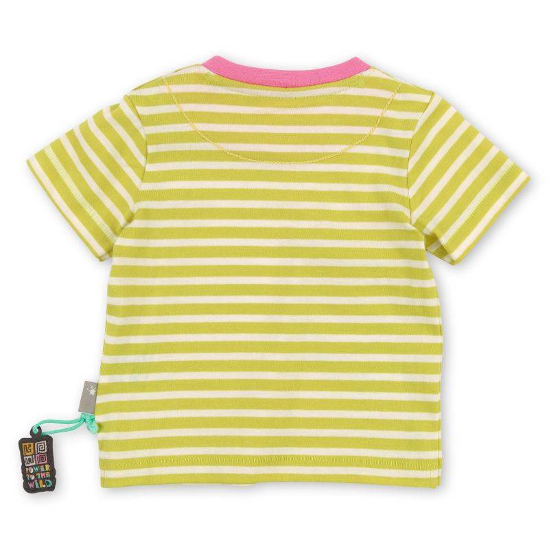 Sigikid Baby T-Shirt geringelt mit Krokodil Motiv Neuheiten