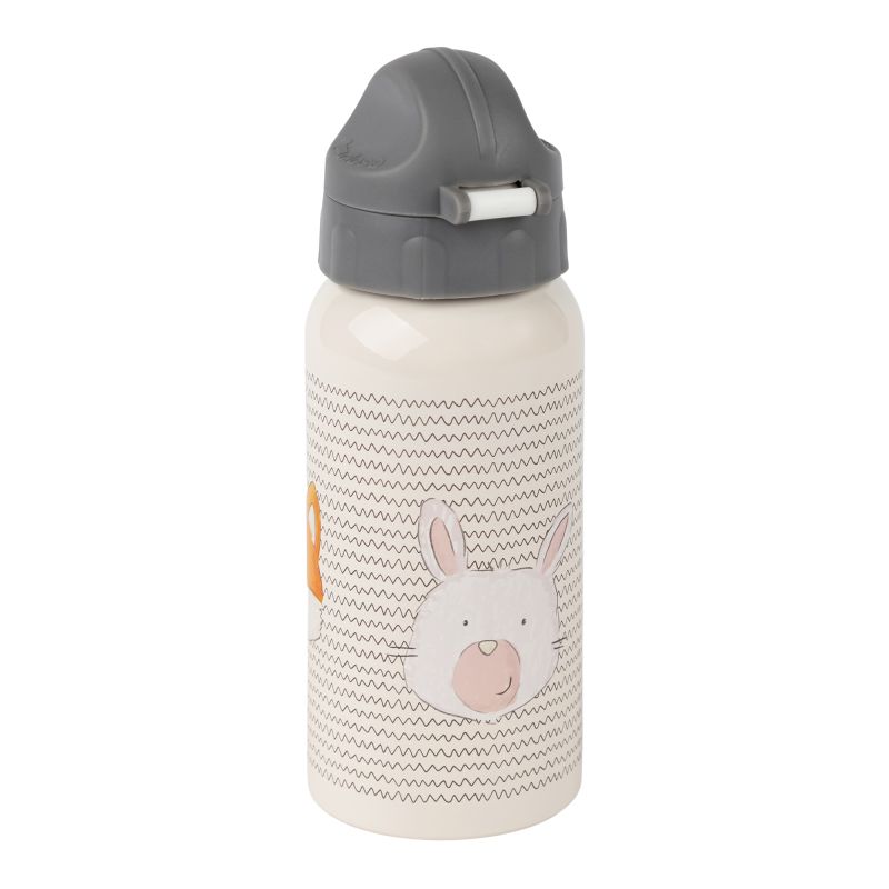 Sigikid Kinder Set 400 ml Edelstahl-Trinkflasche und Brotbox Tiger, blau Nur noch ein Tag übrig