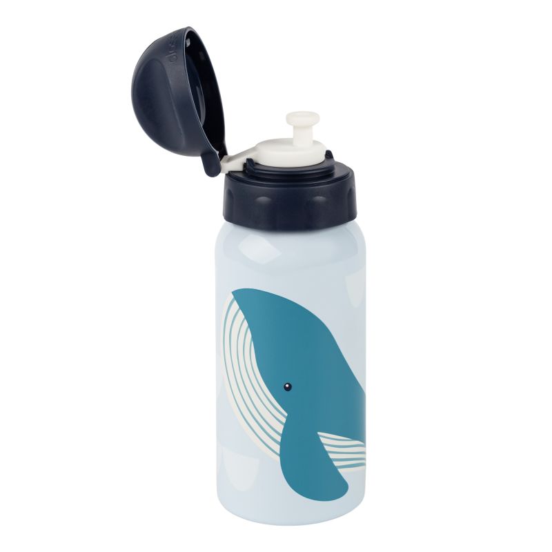 Sigikid Edelstahl Kinder Trinkflasche Wal, 400ml 50% Rabatt für begrenzte Zeit