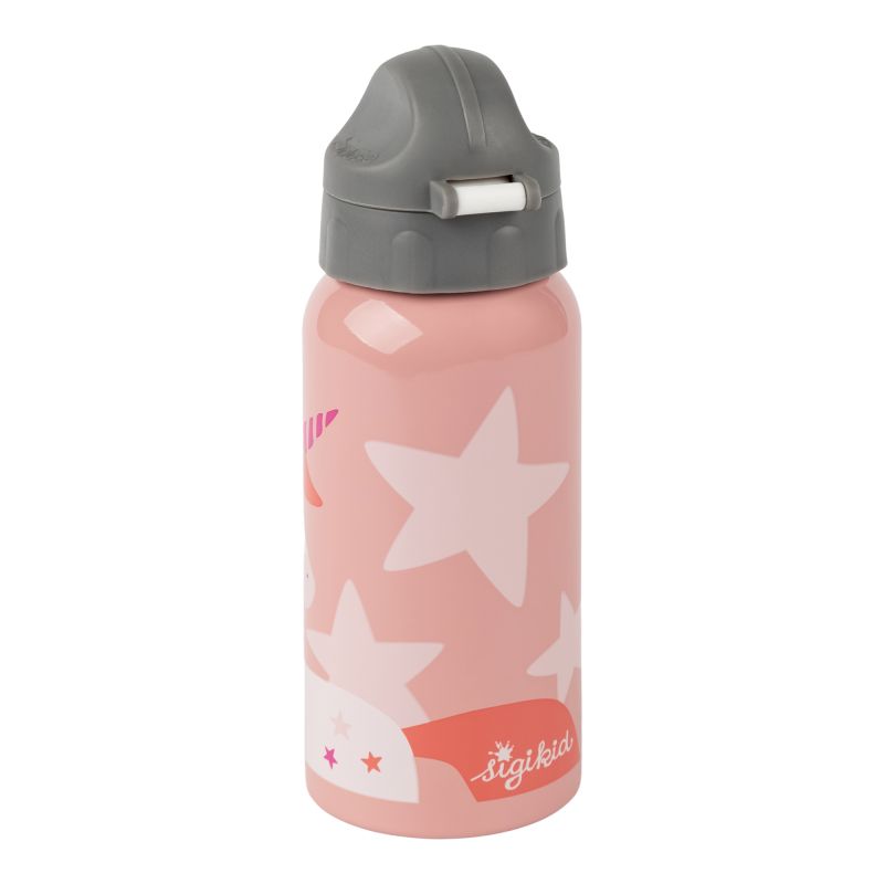 Sigikid Edelstahl Kinder Trinkflasche Einhorn, 400ml Rabatte dieses Monats