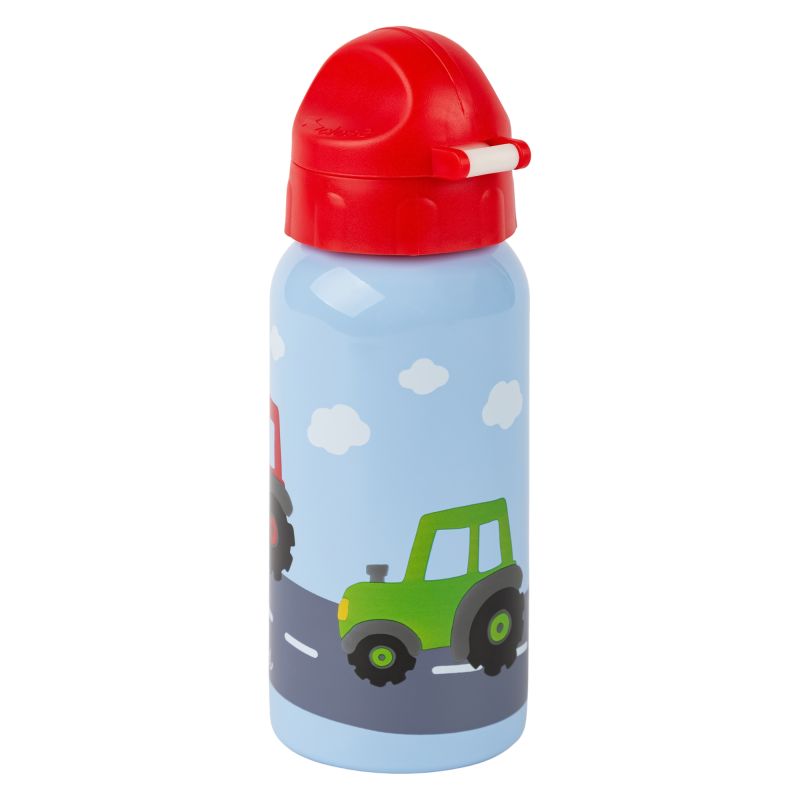 Sigikid Edelstahl Kinder Trinkflasche Traktor, 400ml Online