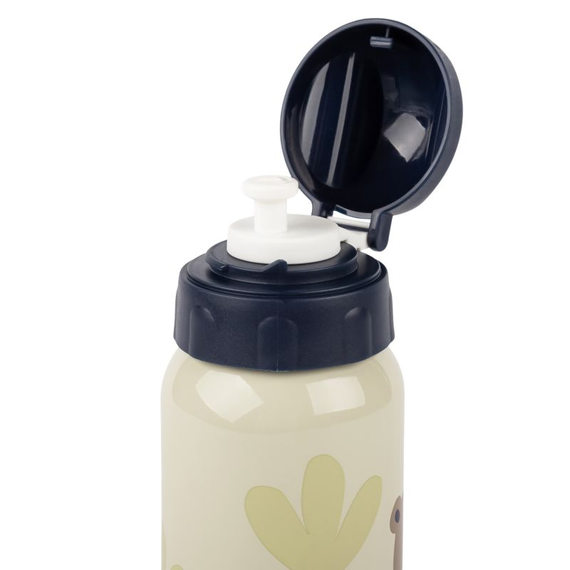 Sigikid Edelstahl Kinder Trinkflasche Dino, 400ml Auslauf