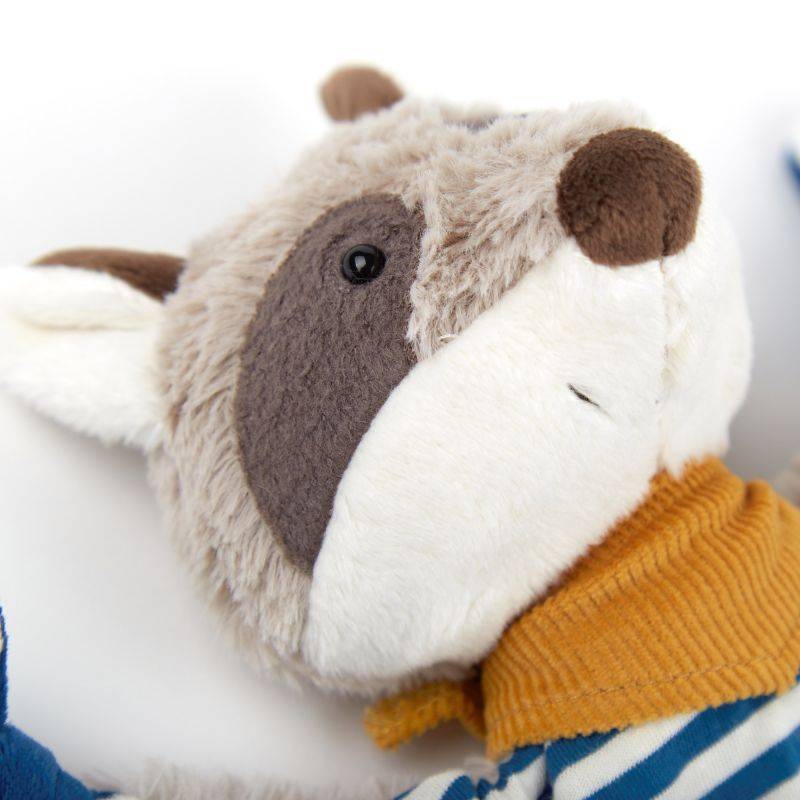 Sigikid Schnuffeltuch Waschbär blau Vatertagsangebot