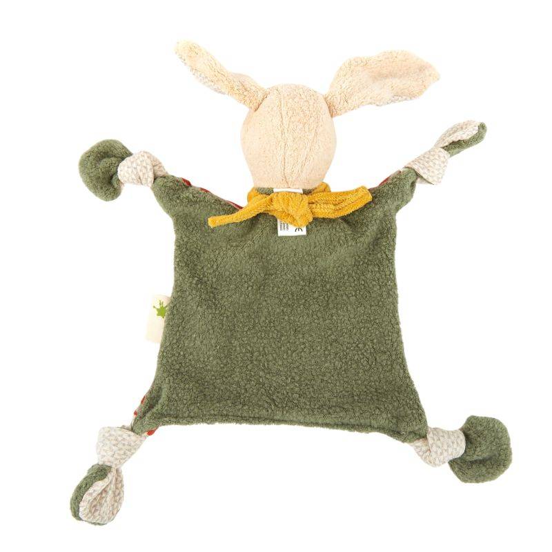 Sigikid Baby Schnuffeltuch Hase, Green Bio Kollektion Bestseller