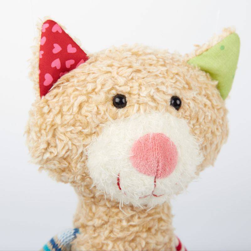 Sigikid Kuscheltier Katze im Patchworkstyle Kauf eins, bekomm eins gratis