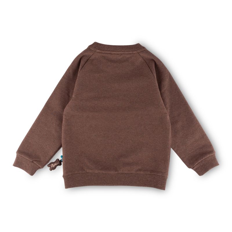 Sigikid Kinder Sweatshirt Bär, dunkelbraun Zeitbegrenzte Promotion