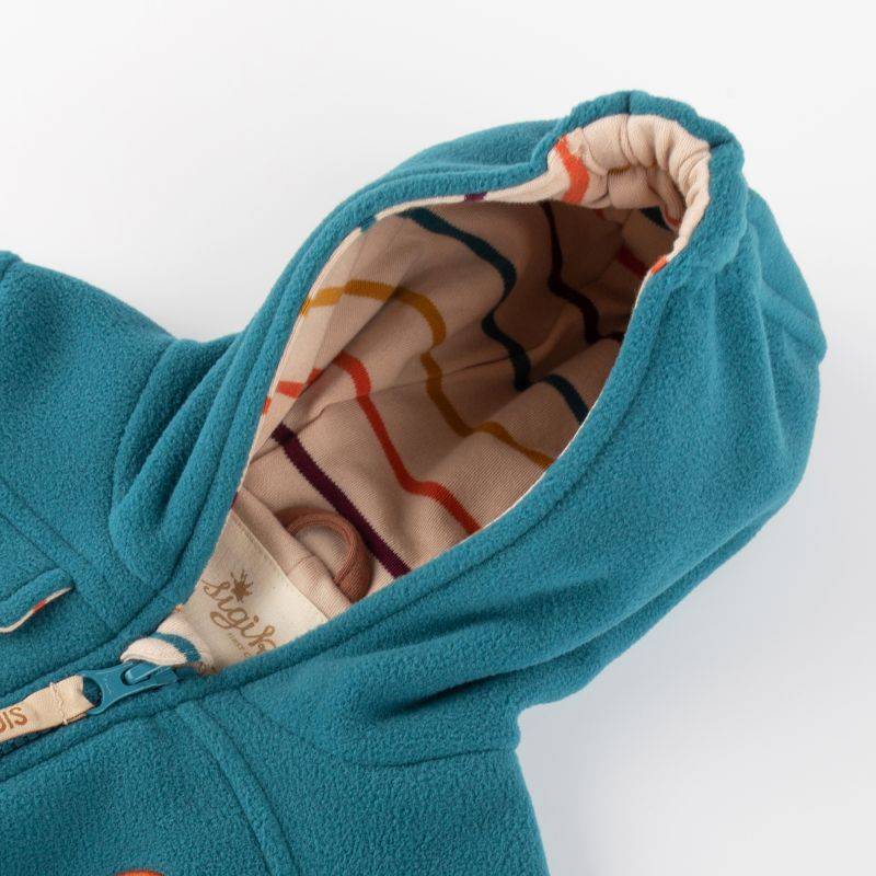 Sigikid Baby Fleeceoverall Bär mit Kapuze, grün Bis zu 60% Rabatt
