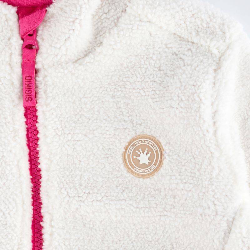 Sigikid Kinder Teddyjacke Crazy Lama, weiß Nur für heute