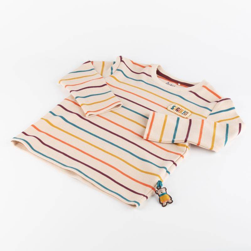 Sigikid Kinder Langarmshirt, bunt gestreift Bis zu 55% Rabatt