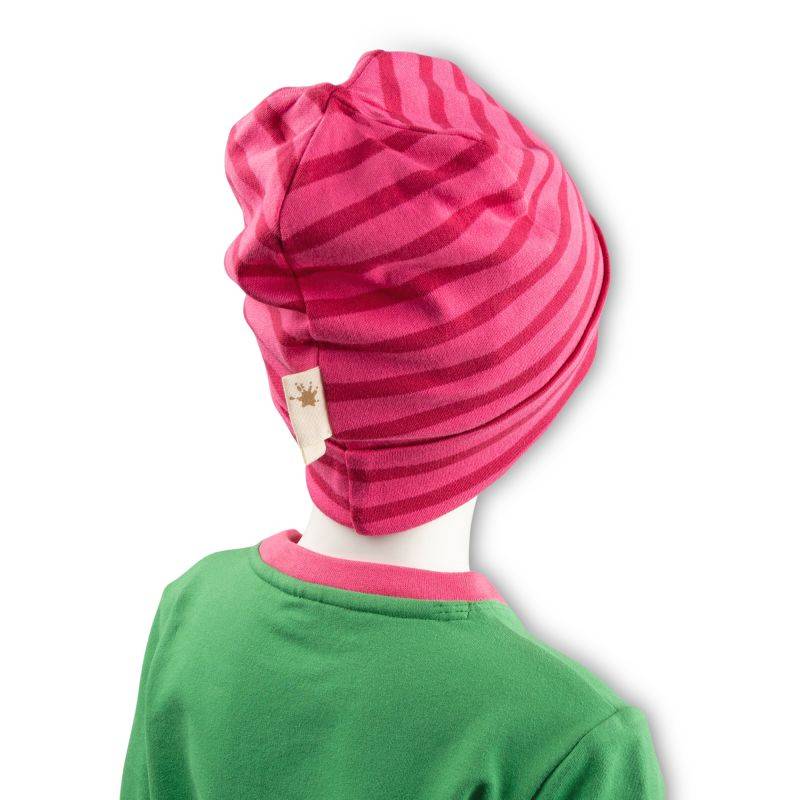 Sigikid Kinder Beanie, pink gestreift Discount Store für neue Produkte