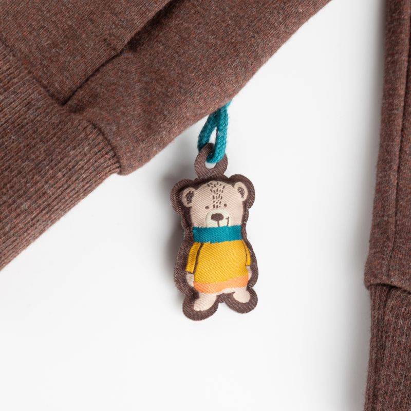 Sigikid Kinder Sweatjacke mit Kapuze, dunkelbraun Nur noch ein Tag übrig